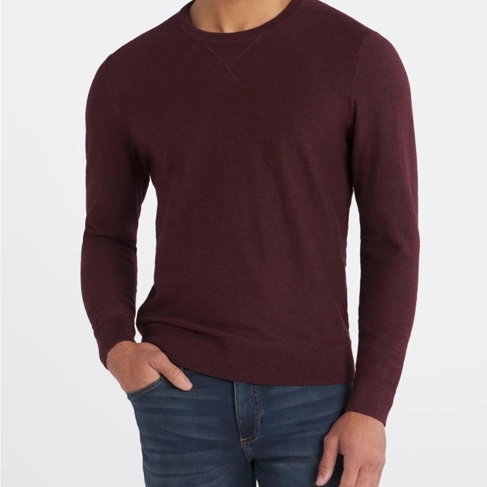 ALESBURY
Riverside Crewneck Sweater Burgundy size‎ XL Stitch Fix NWT